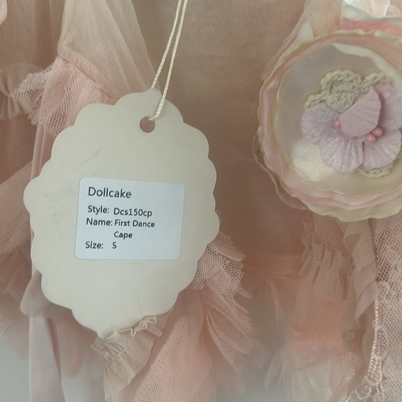 SUPER RARE DOLLCAKE FIRST DANCE CAPE SIZE SMALL - Picture 2 of 4